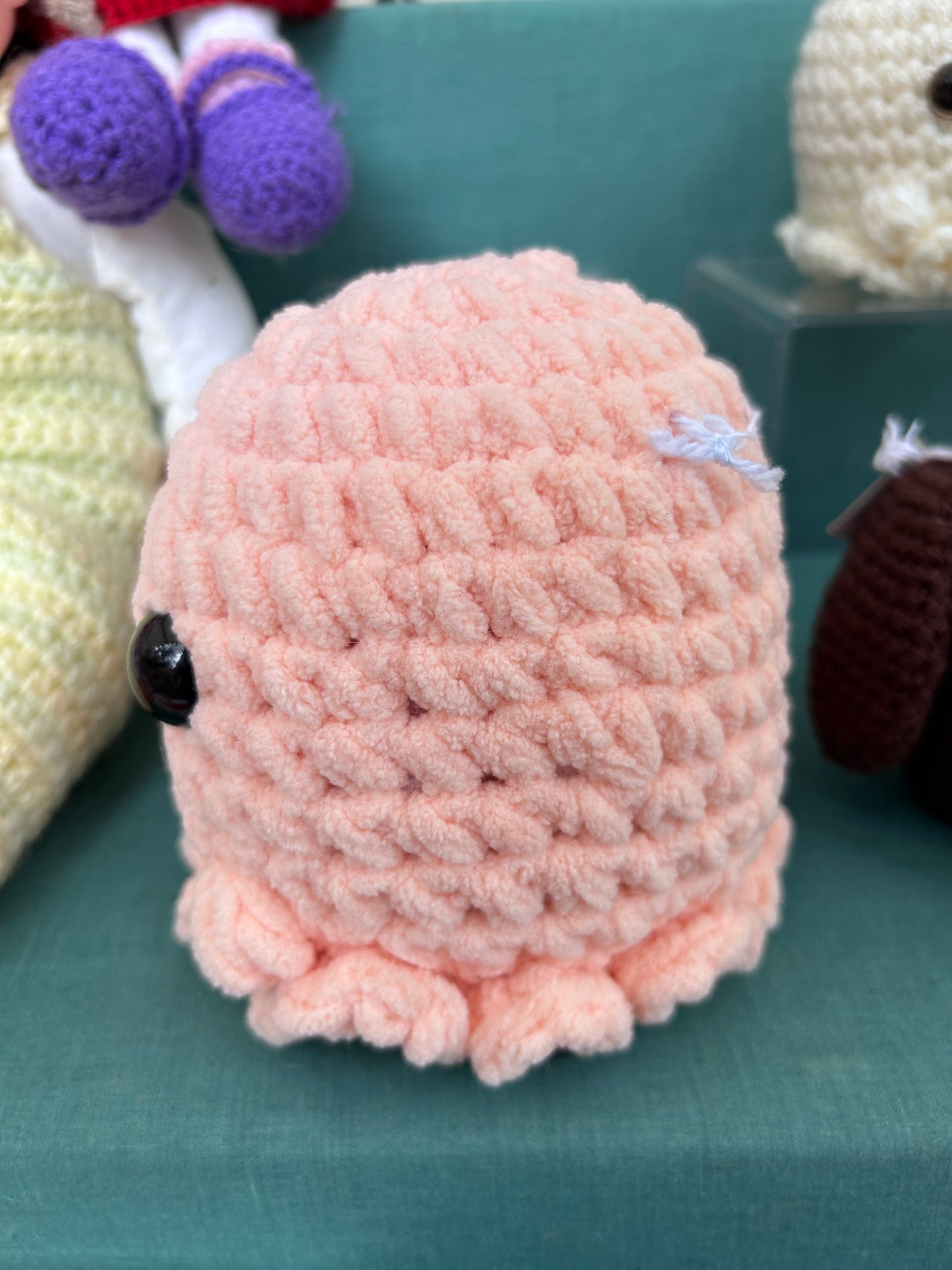 Large crochet ghost plushy
