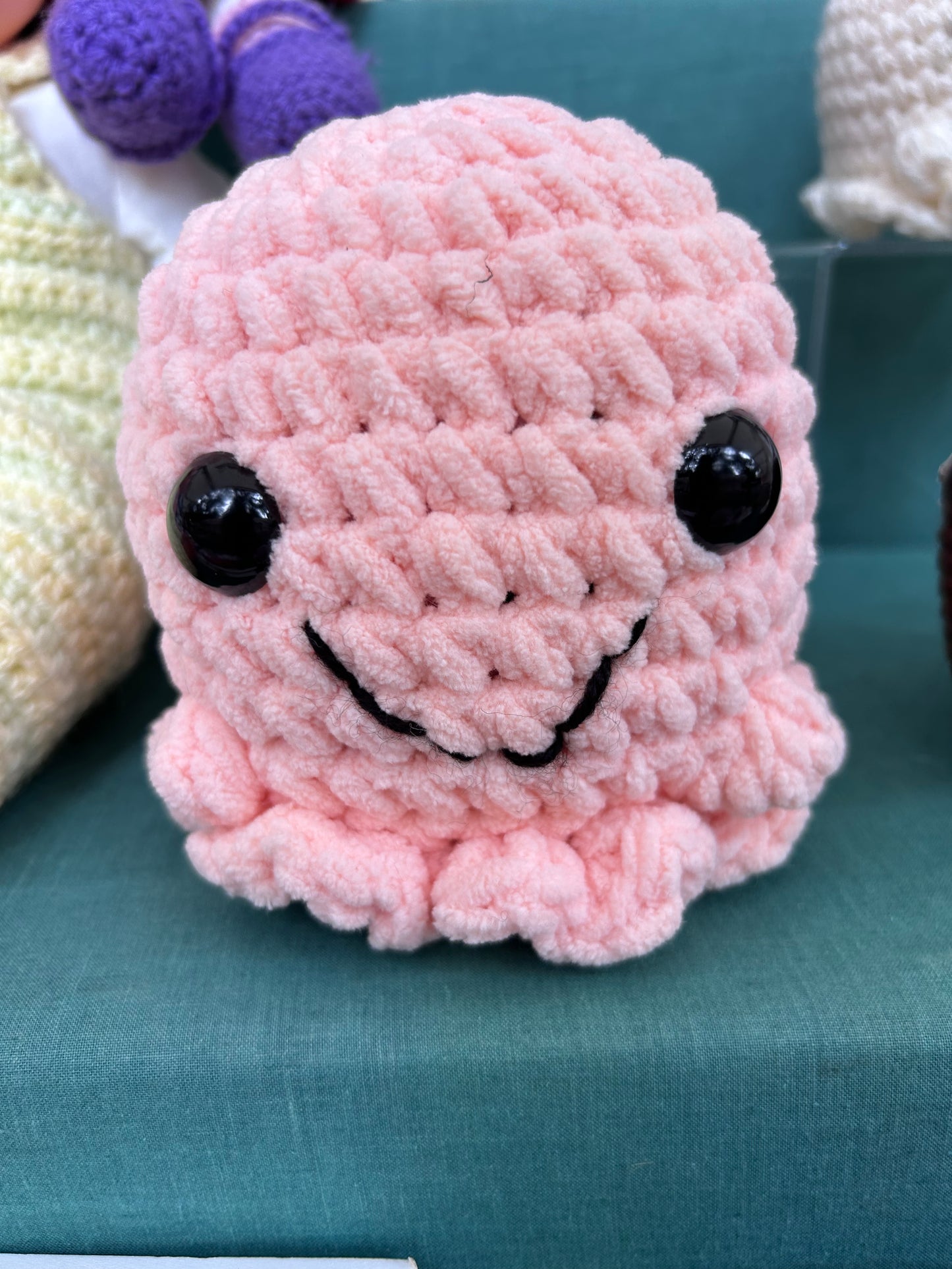 Large crochet ghost plushy
