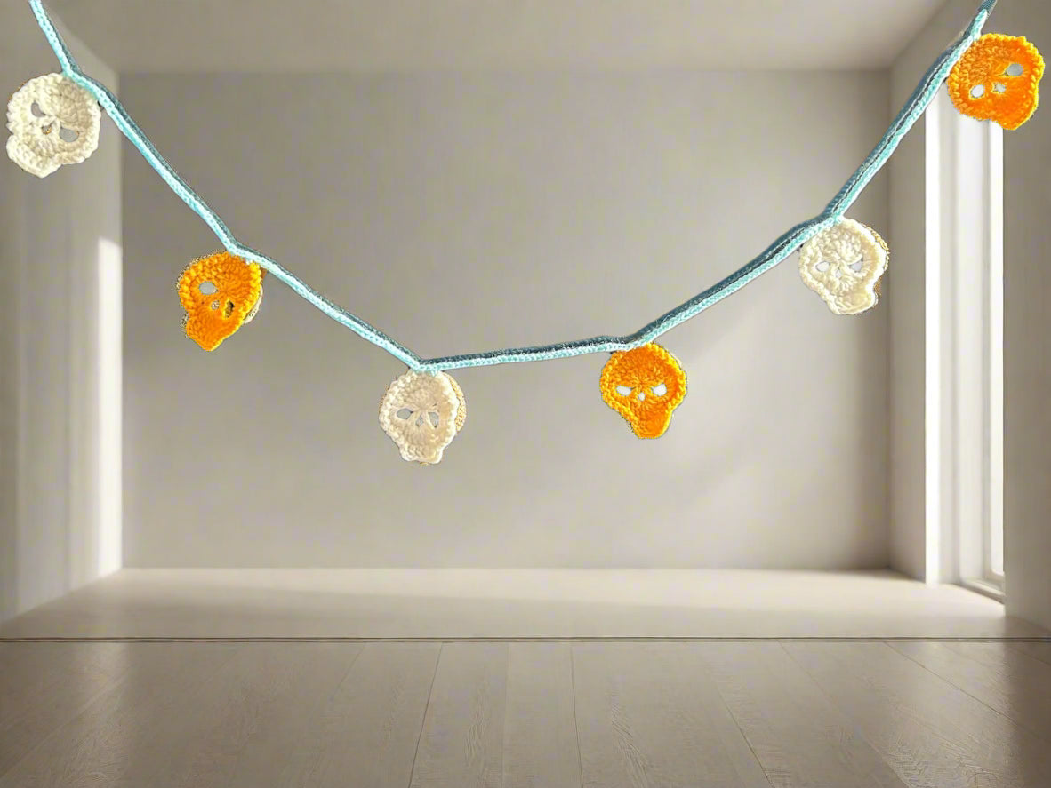 Skull Bunting Halloween Decoration
