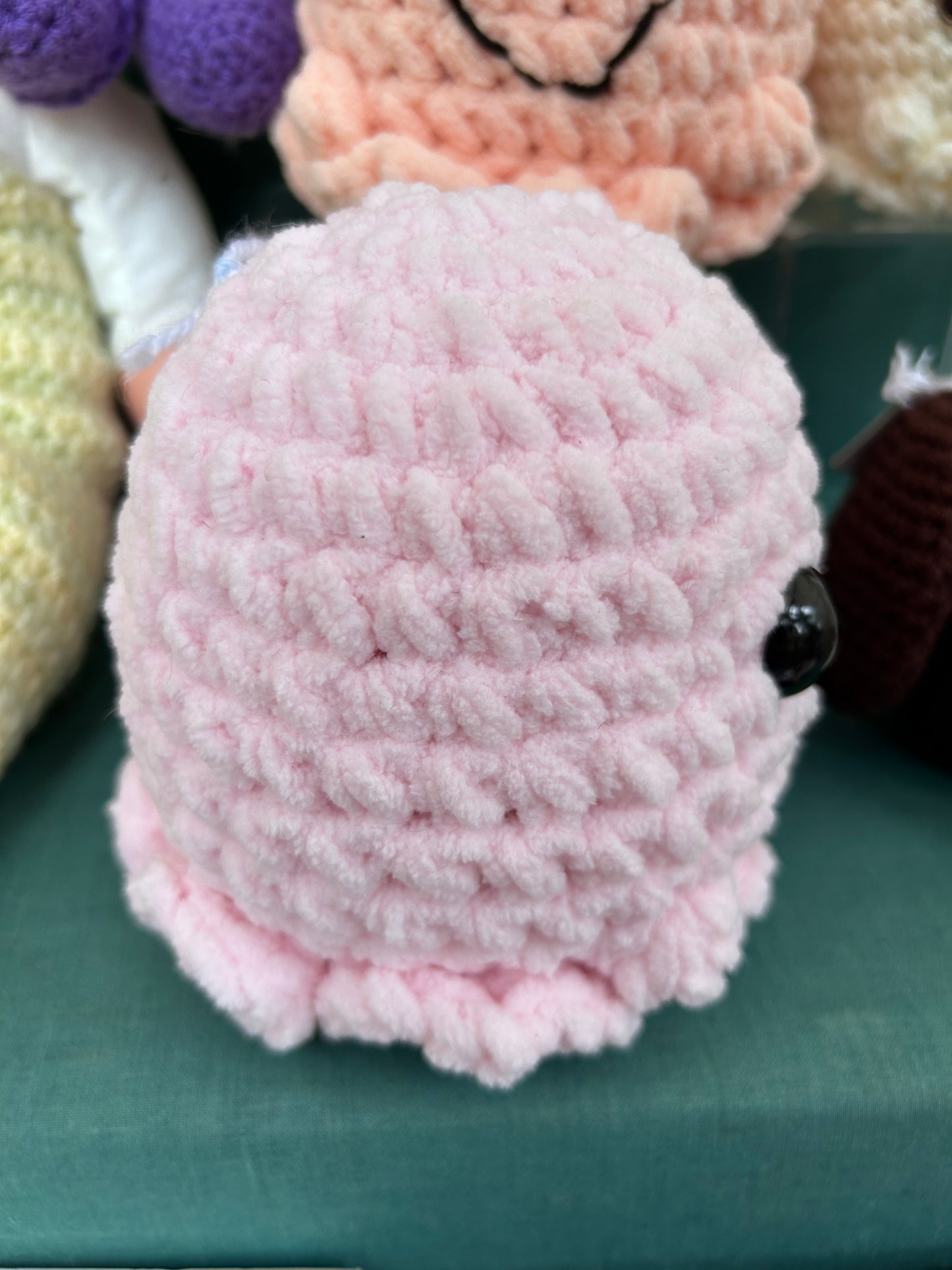 Large crochet ghost plushy
