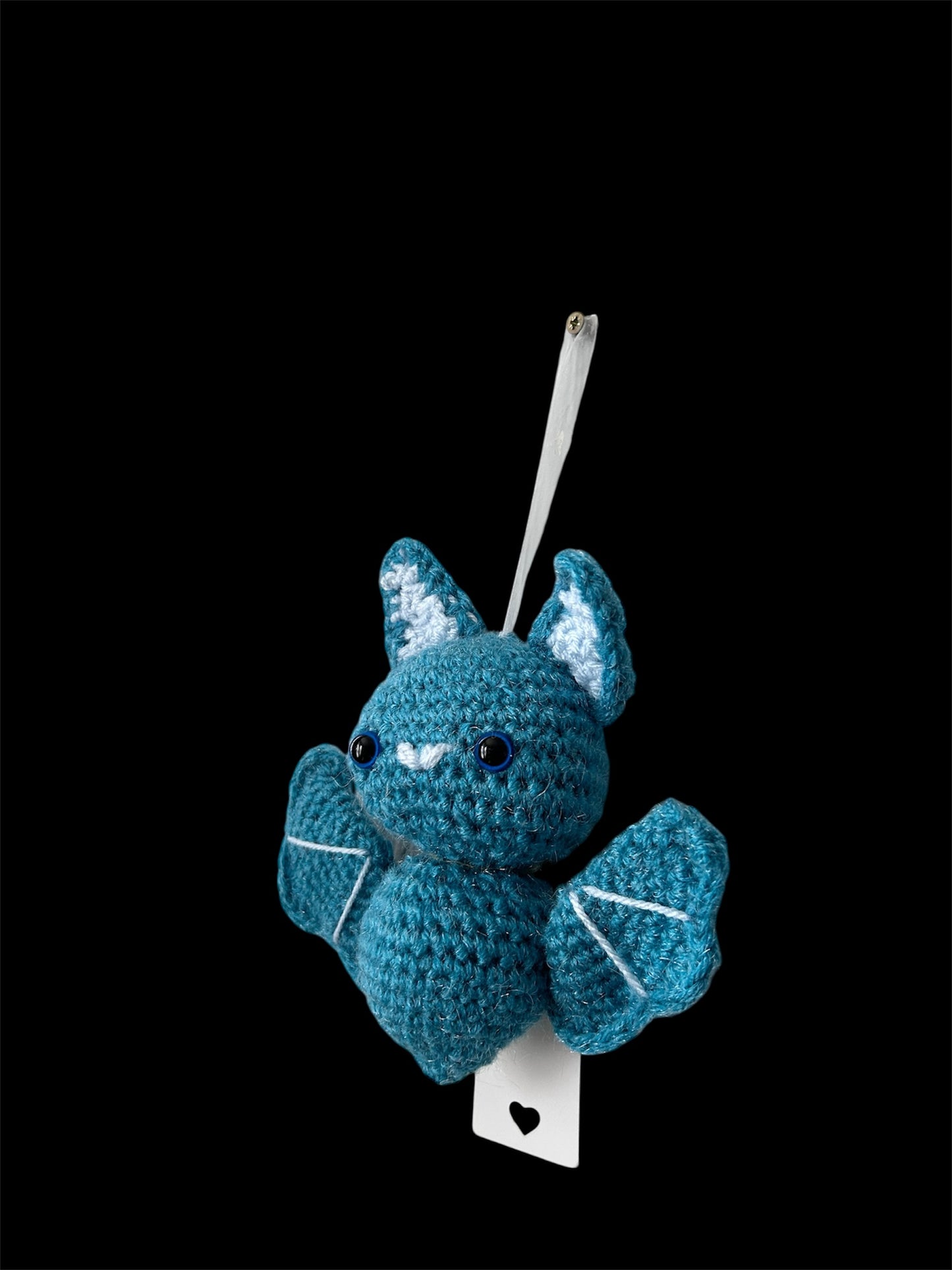 Handmade crochet bat plushy