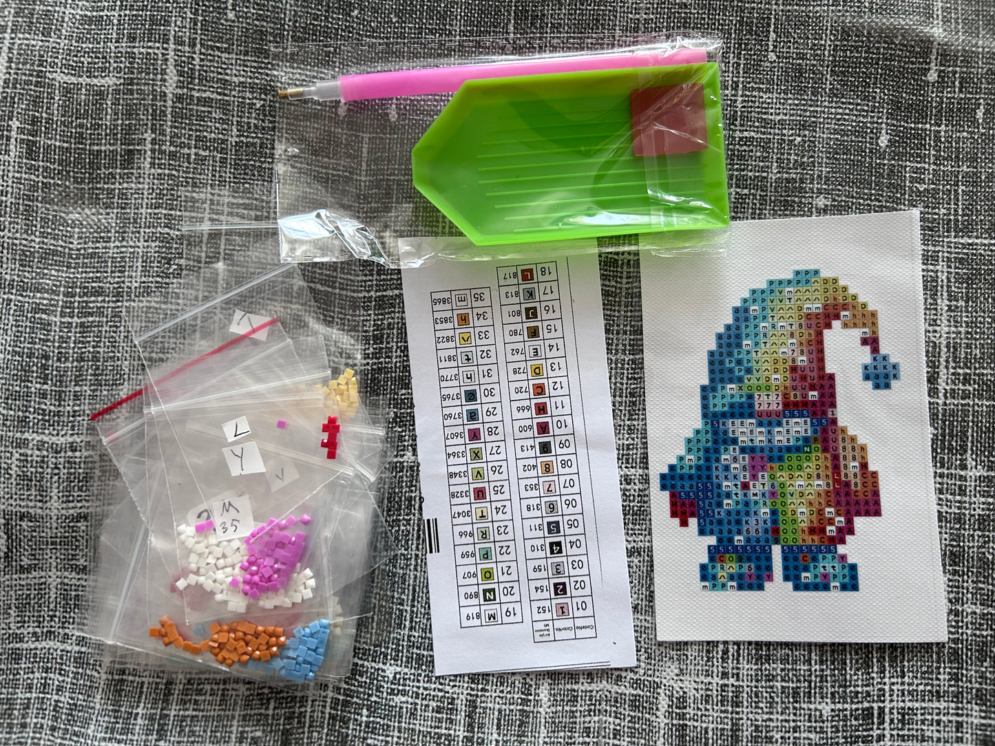 Diamond Art Gnome Mini Kit