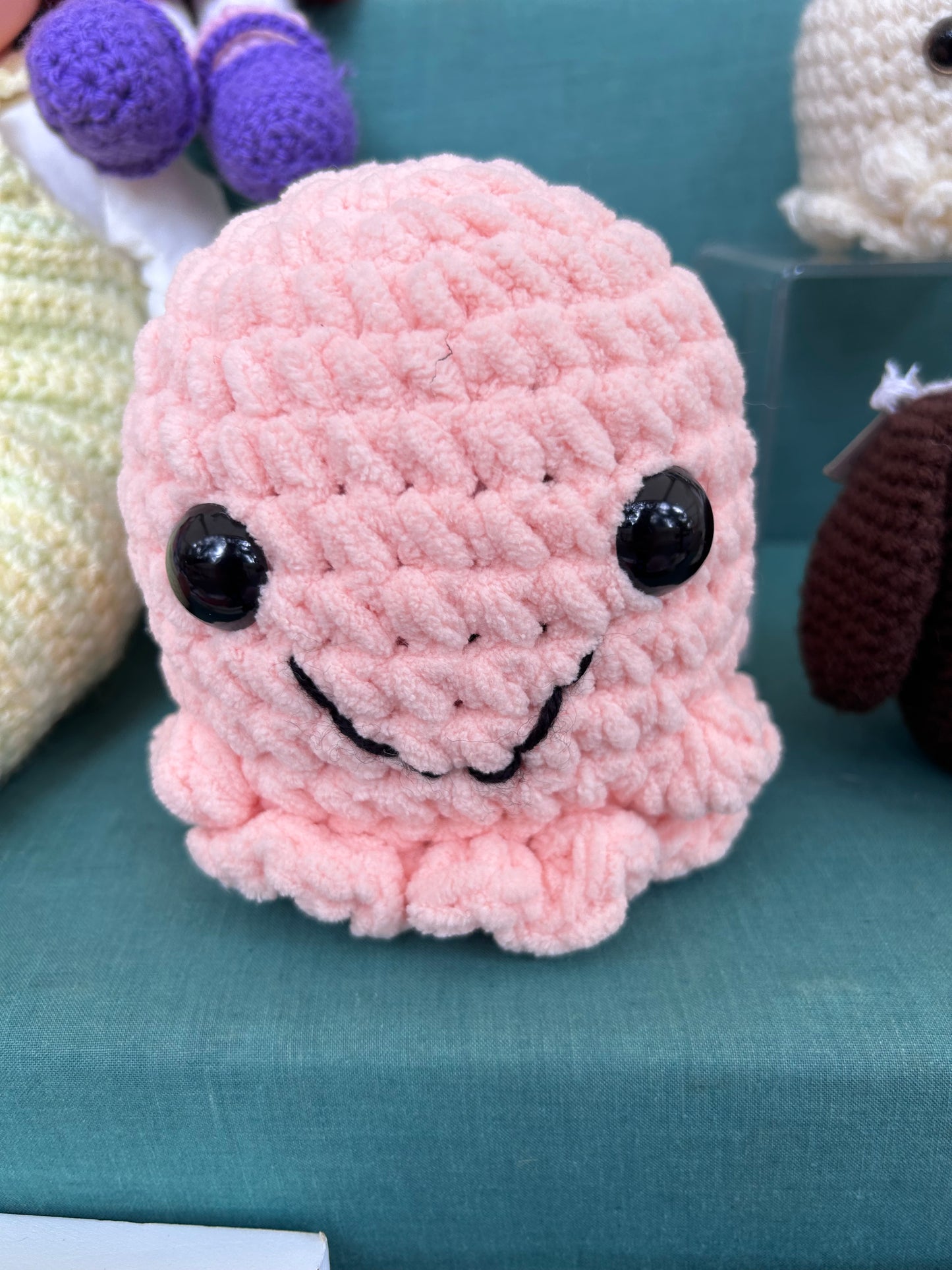 Large crochet ghost plushy