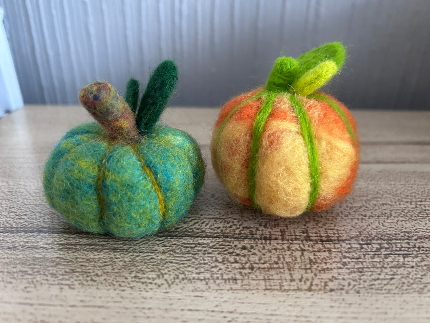 Pumpkin Needle Felted workshop