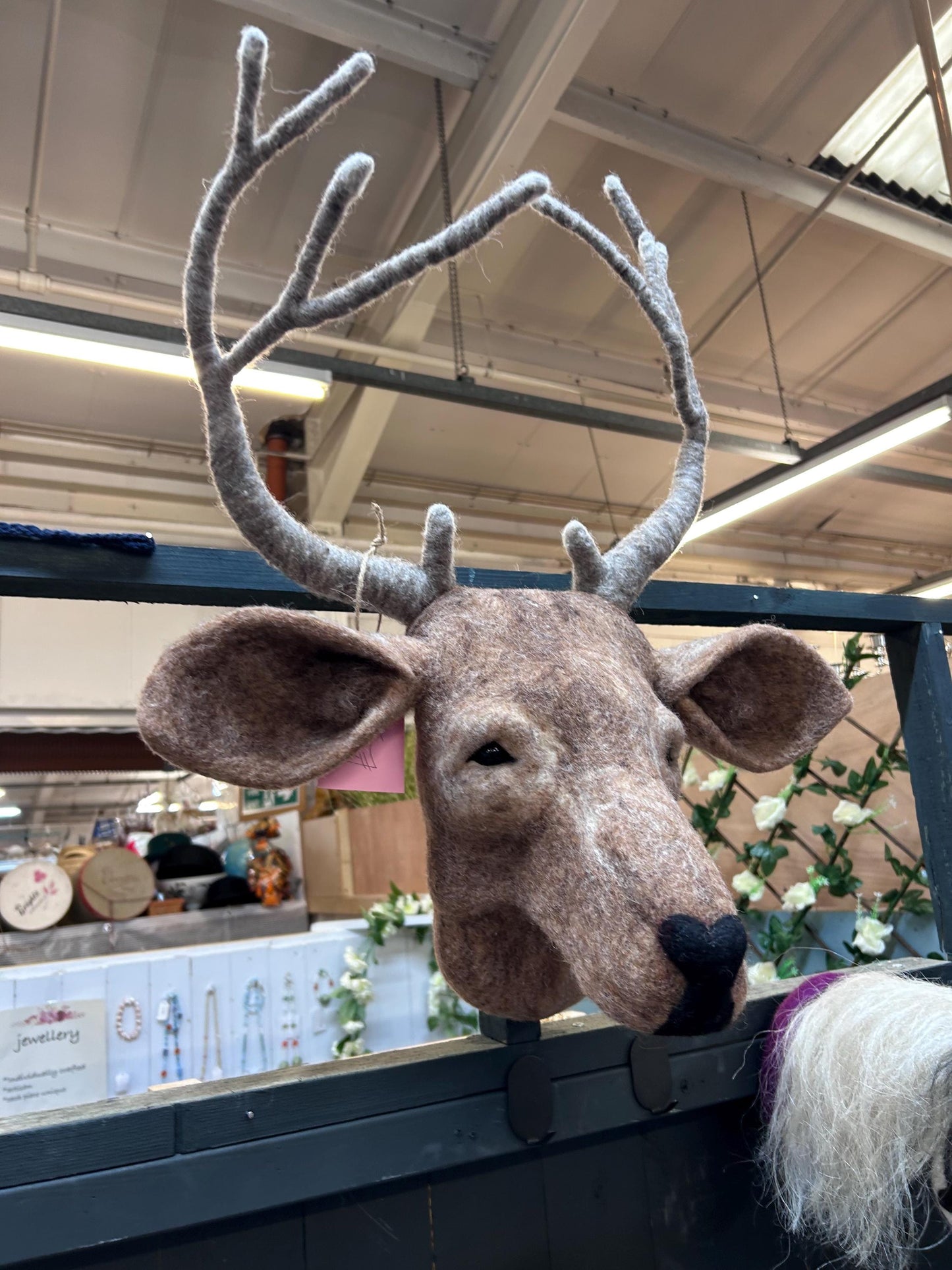 Stunning Needle Felted Stags