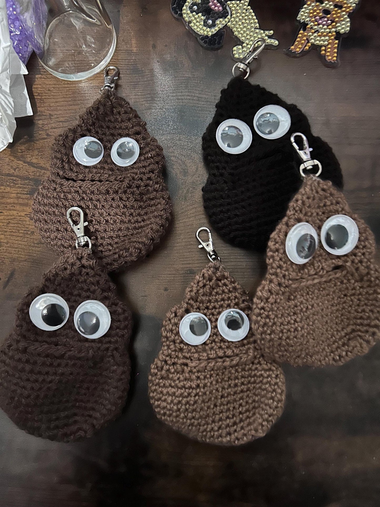 Dog poop Emoji bag