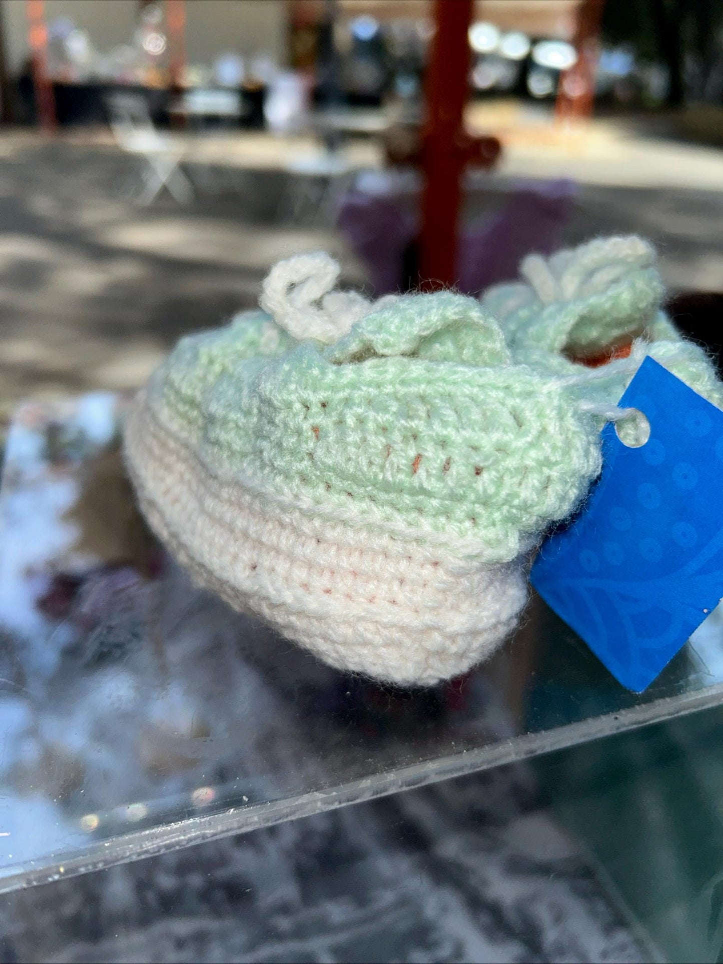 Handmade babies booties/trainers size 3 to 6 months old