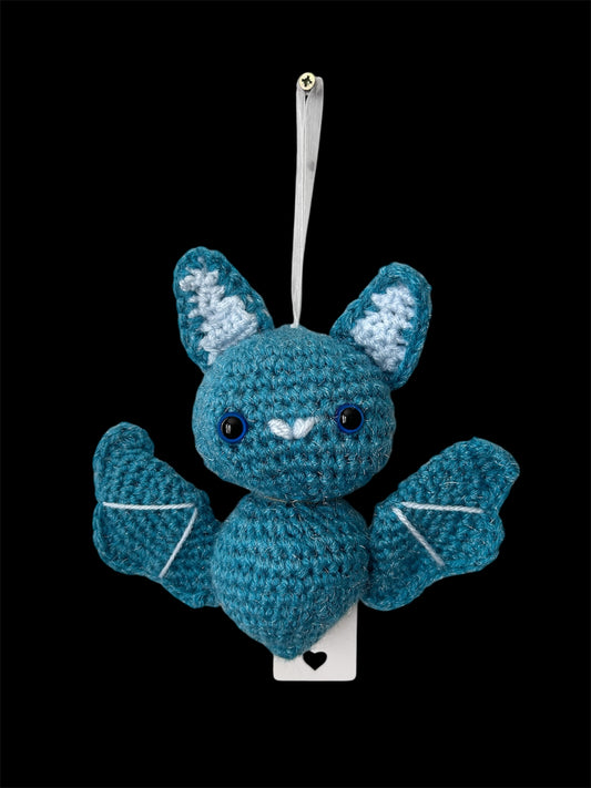 Handmade crochet bat plushy