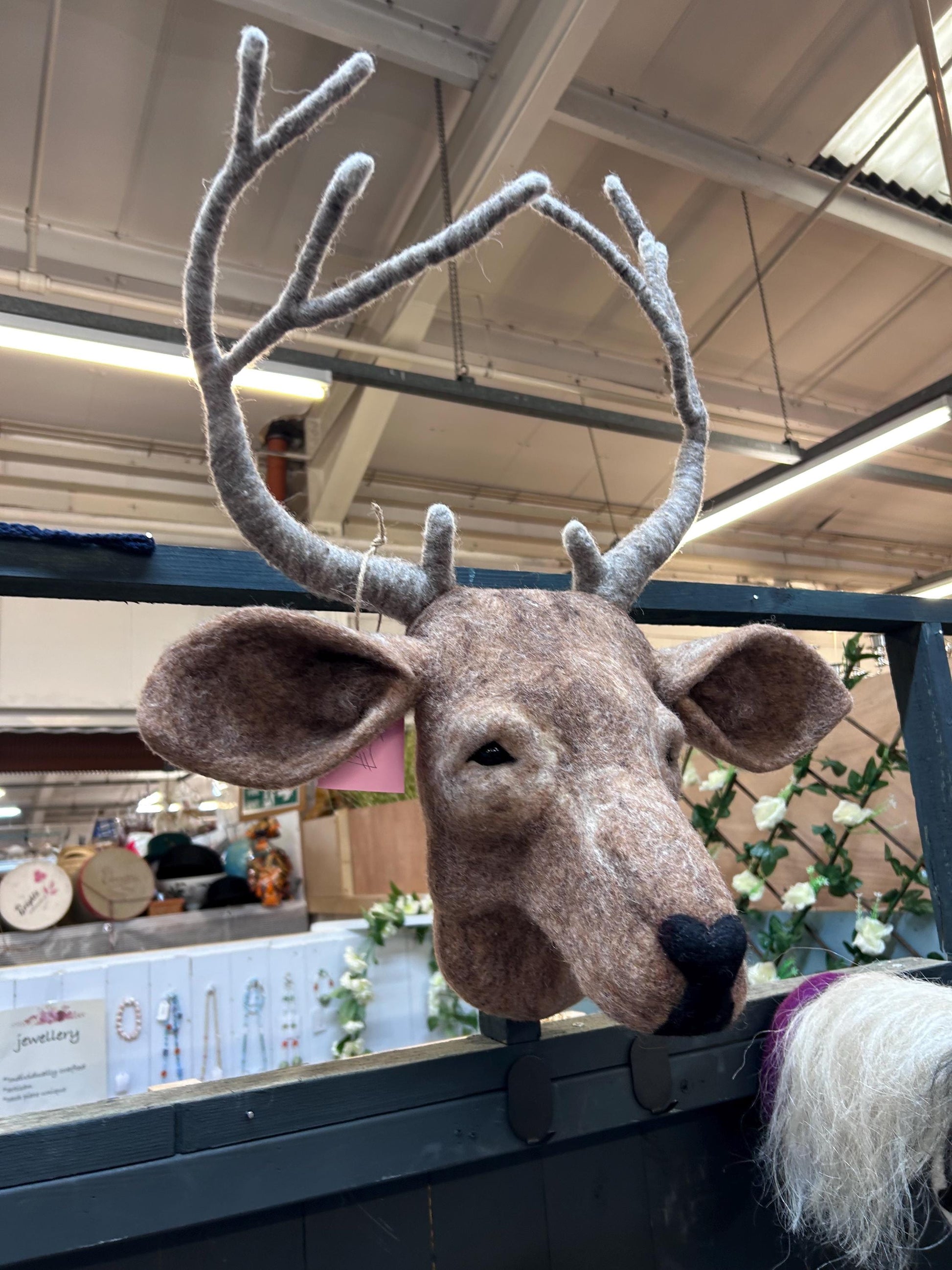 Stunning Needle Felted Stags
