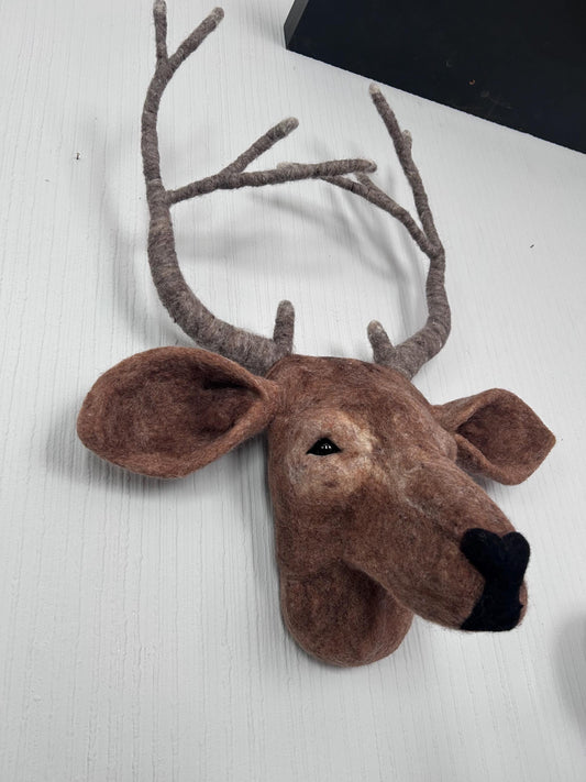 Stunning Needle Felted Stags