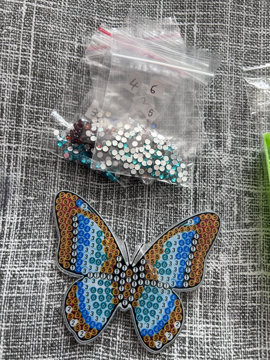 Diamond Art Mini Butterfly Kit